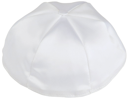 White Satin Kippah